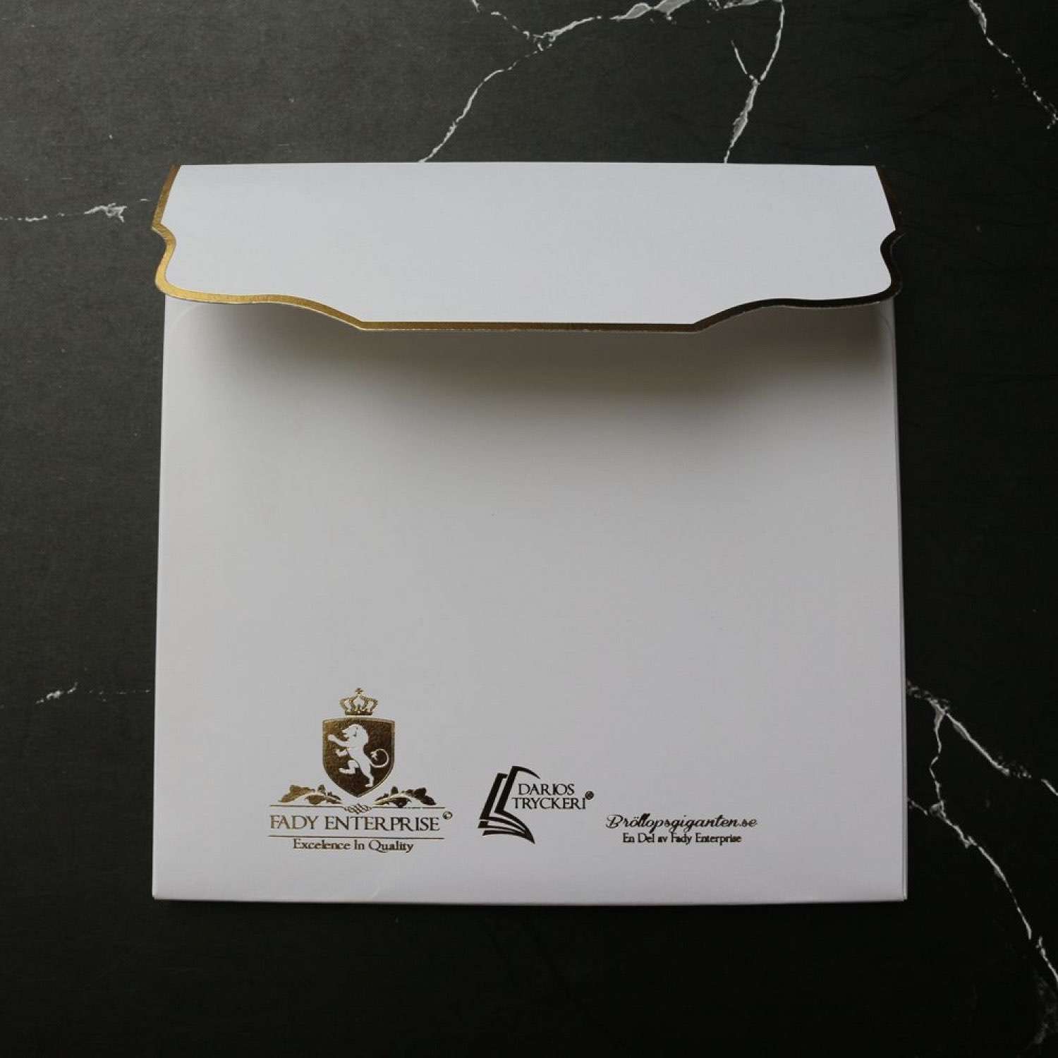 Embossing Invitation Card With Paper Box Elegant Invitation Card Customized